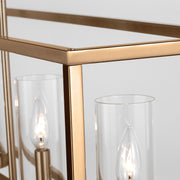 Visual Comfort Studio 6690305-848 Zire Five Light Island Pendant, Satin Brass Alternate Image 2.jpg