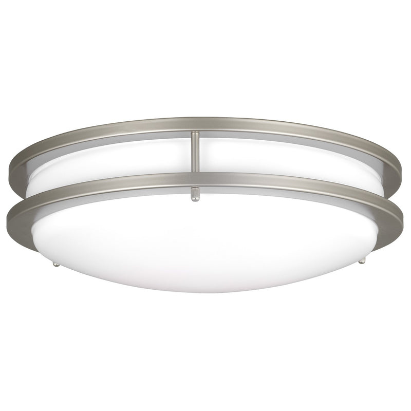 Generation Lighting 7650893S-753 Mahone LED Flush Mount, Painted Brushed Nickel Main Image.jpg