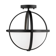 Generation Lighting 7724602-112 Alturas Two Light Semi-Flush Convertible Pendant, Midnight Black Main Image.jpg
