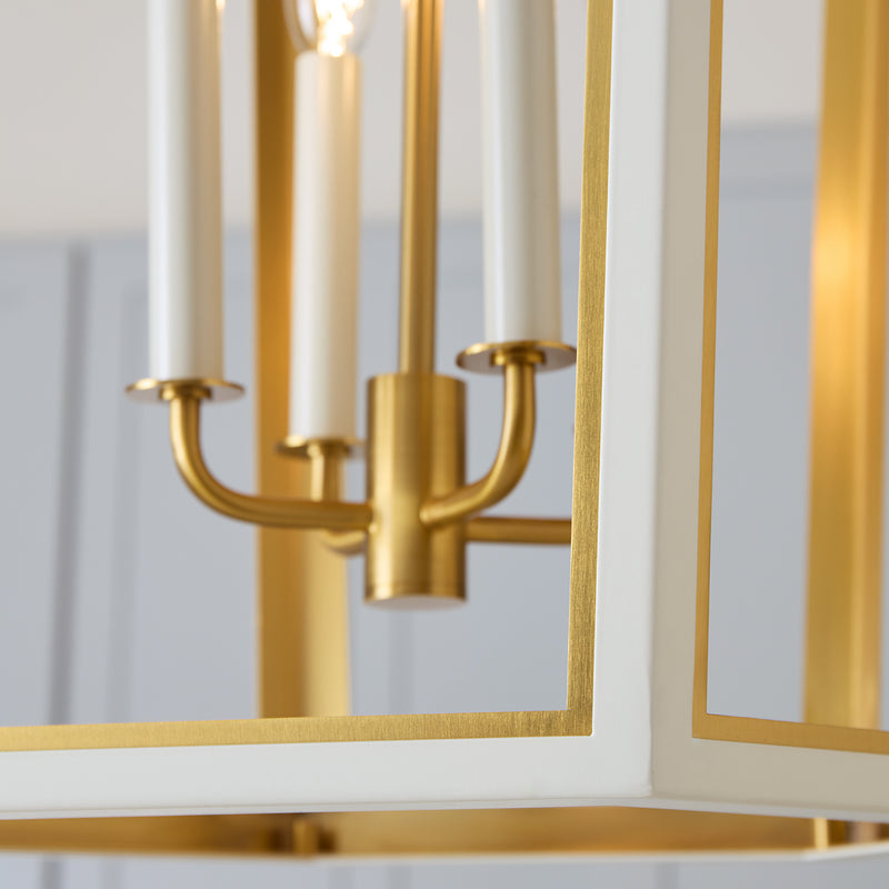 Visual Comfort Studio AC1094MWTBBS Curt Four Light Lantern, Matte White Alternate Image 3.jpg