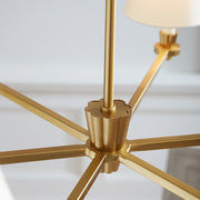 Visual Comfort Studio AC1126BBS Paisley Six Light Chandelier, Burnished Brass Alternate Image 2.jpg