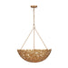 Visual Comfort Studio AP1186ADB Kelan Six Light Pendant, Antique Gild Main Image.jpg