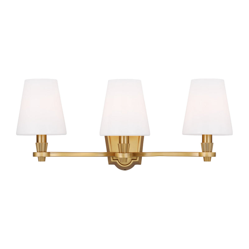 Visual Comfort Studio AV1003BBS Paisley Three Light Vanity, Burnished Brass Main Image.jpg