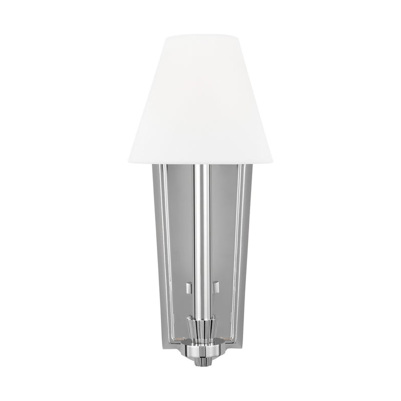 Visual Comfort Studio AW1121PN Paisley One Light Wall Sconce, Polished Nickel Main Image.jpg