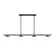 Visual Comfort Studio EC1264AI Lune Four Light Linear Chandelier, Aged Iron Alternate Image.jpg