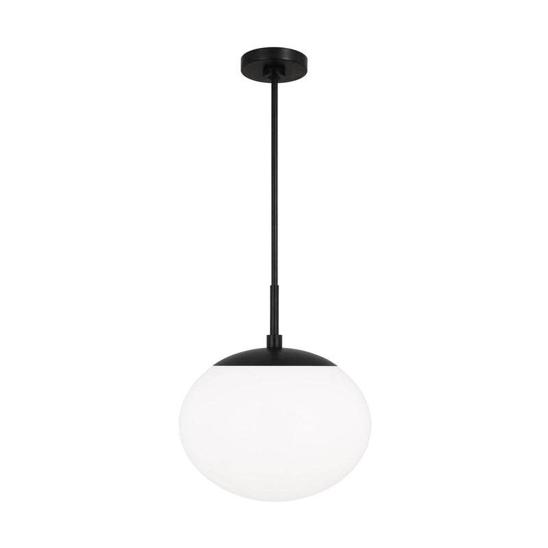 Visual Comfort Studio EP1341AI Lune One Light Pendant, Aged Iron Main Image.jpg