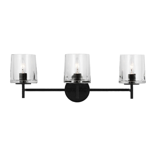 Visual Comfort Studio EV1003AI Marietta Three Light Vanity, Aged Iron Main Image.jpg