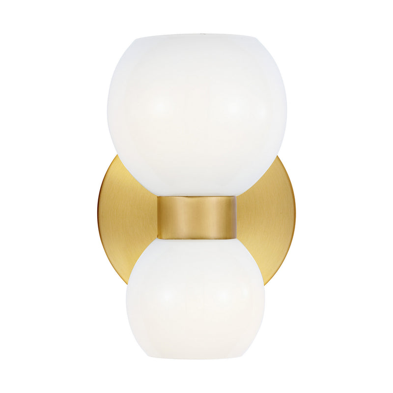 Visual Comfort Studio KSW1022BBSMG Londyn Two Light Wall Sconce, Burnished Brass Main Image.jpg