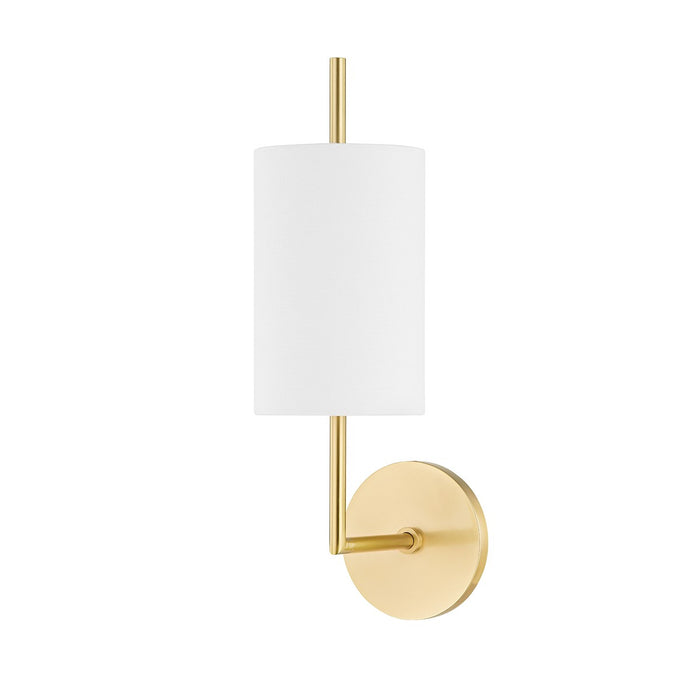 Mitzi H716101-AGB Molly One Light Wall Sconce, Aged Brass Main Image.jpg