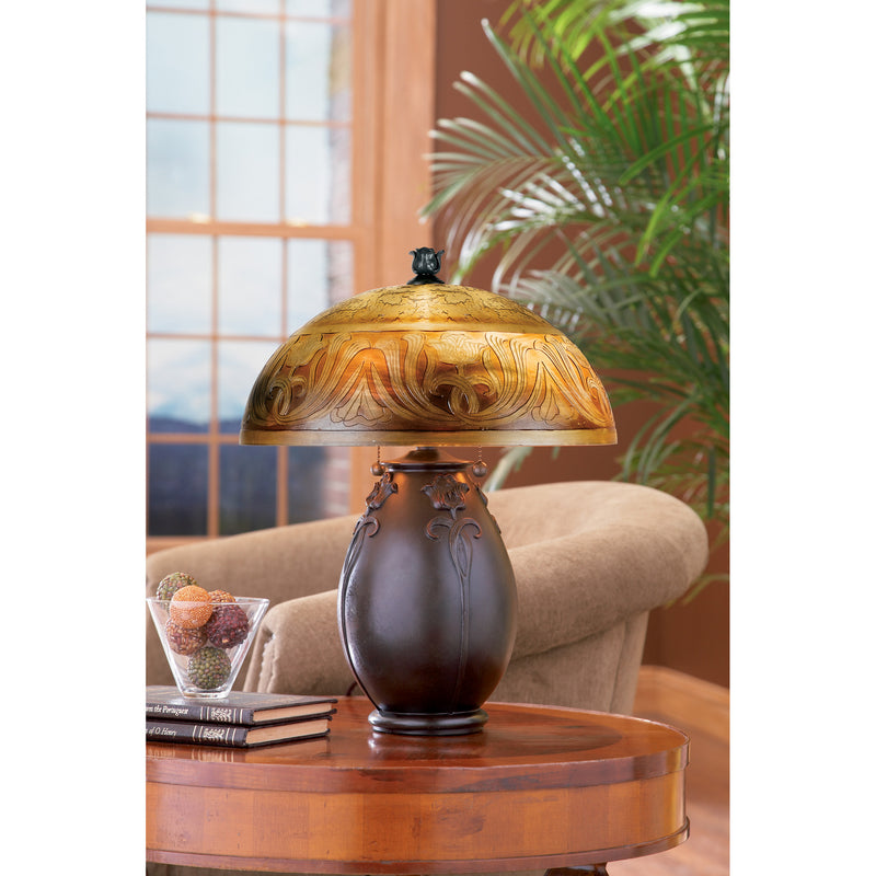 Quoizel QJ6781TR Glenhaven Two Light Table Lamp, Teco Rossa Alternate Image.jpg