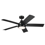 Kichler 310075SBK 52"Ceiling Fan, Satin Black