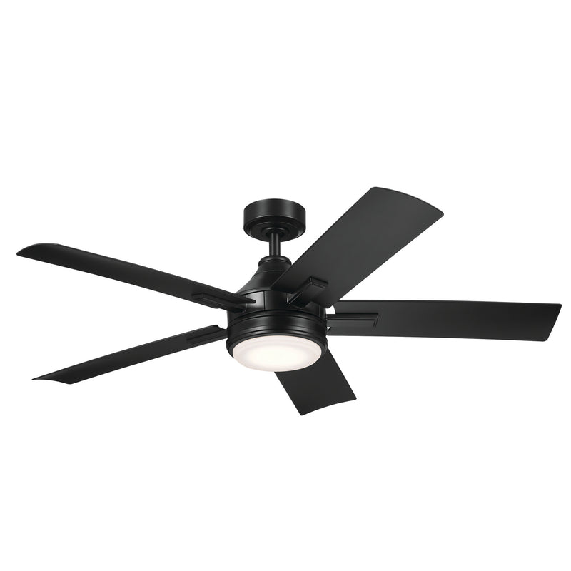 Kichler 310075SBK 52"Ceiling Fan, Satin Black