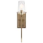Kichler 45295CPZ One Light Wall Sconce, Champagne Bronze
