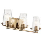 Kichler 45297CPZ Three Light Bath, Champagne Bronze
