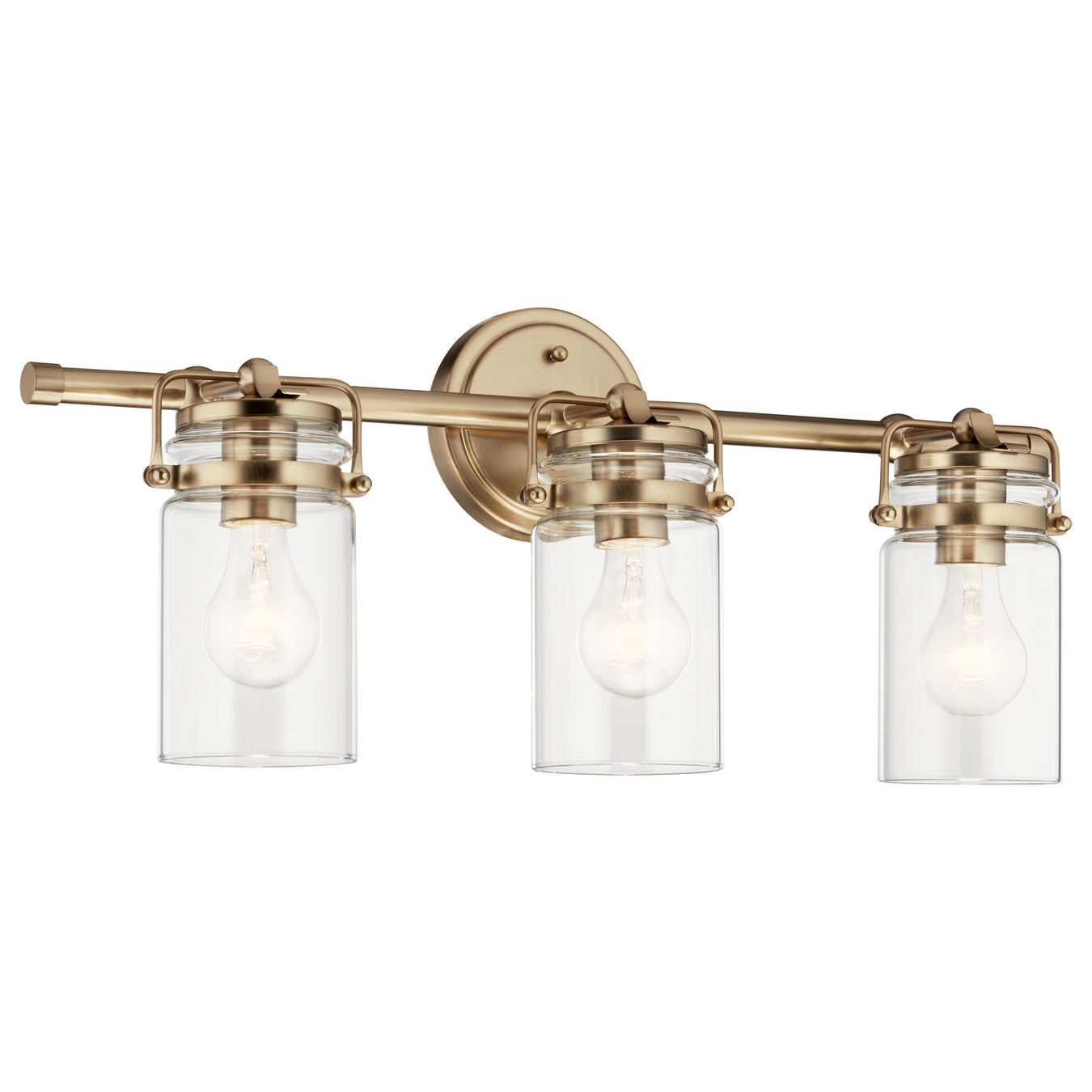 Kichler 45689CPZ Brinley Three Light Bath, Champagne Bronze Main Image.jpg