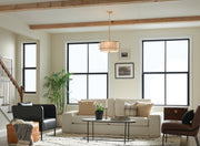 Kichler 52075CLG Three Light Pendant/Semi Flush, Classic Gold (6)