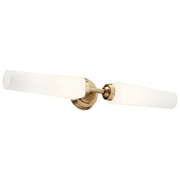 Kichler 55075CPZ Two Light Bath, Champagne Bronze