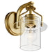 Kichler 55077NBR Everett One Light Wall Sconce, Brushed Brass Main Image.jpg