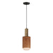 Maxim 10092WWDTN Scout LED Pendant, Weathered Wood / Tan Leather Main Image.jpg