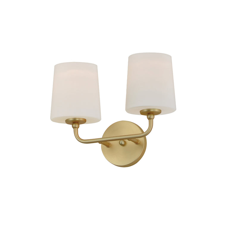 Maxim 12092SWSBR Bristol Two Light Wall Sconce, Satin Brass Main Image.jpg