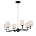 Maxim 12096SWAR Bristol Six Light Chandelier, Anthracite Main Image.jpg
