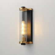 Maxim 16121CRBKAB Opulent One Light Outdoor Wall Sconce, Black / Antique Brass Alternate Image.jpg