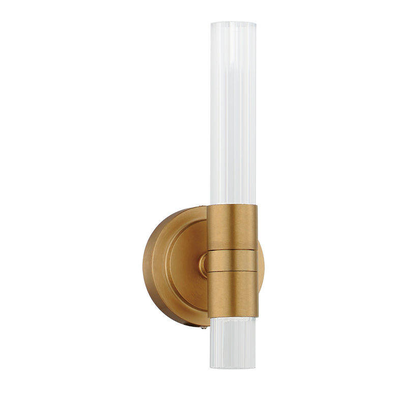 Maxim 16161CRGLD Ovation LED Wall Sconce, Gold Main Image.jpg