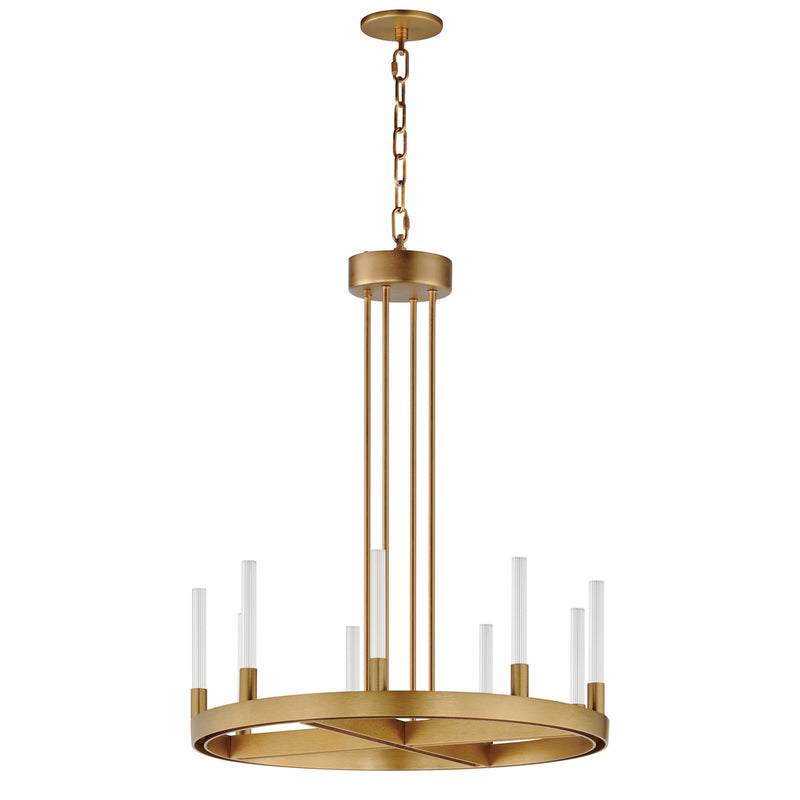 Maxim 16162CRGLD Ovation LED Chandelier, Gold Main Image.jpg