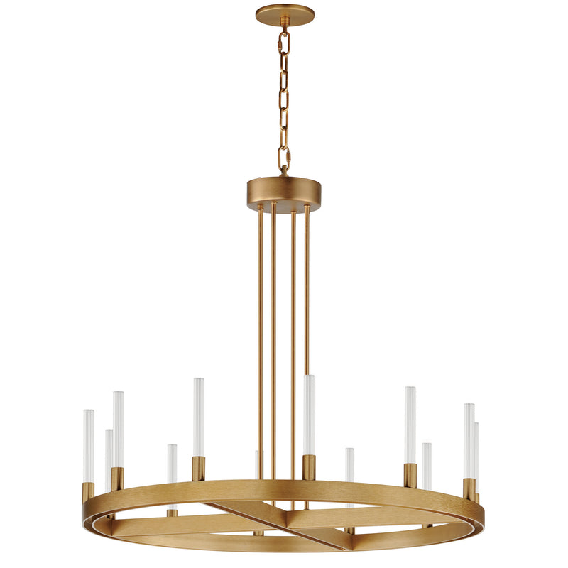 Maxim 16164CRGLD Ovation LED Chandelier, Gold Main Image.jpg