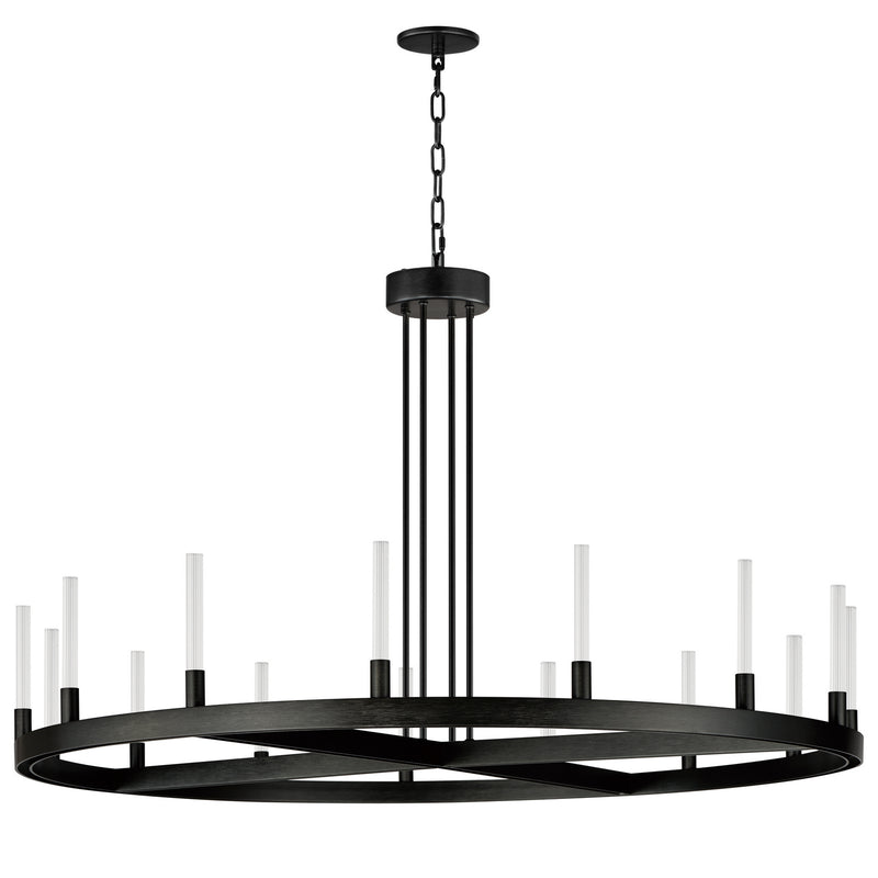 Maxim 16168CRBK Ovation LED Chandelier, Black Main Image.jpg