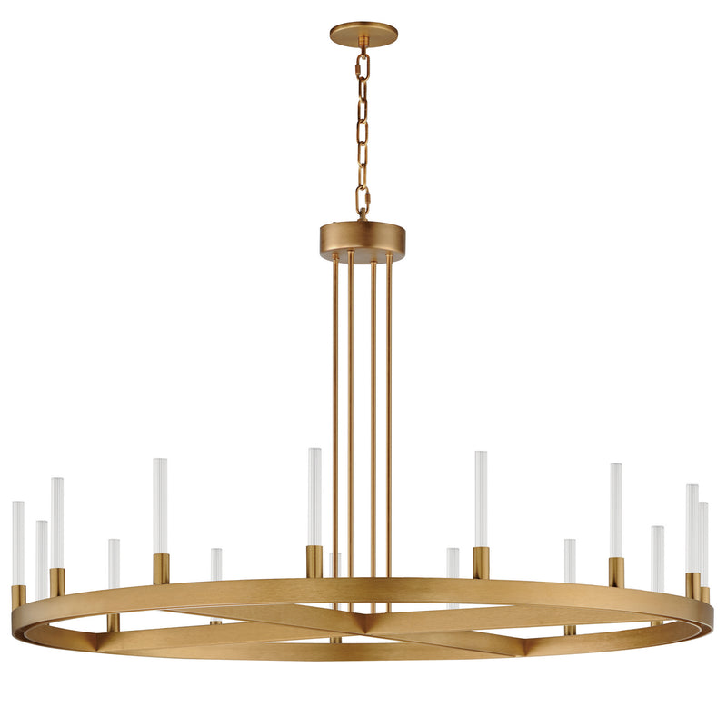 Maxim 16168CRGLD Ovation LED Chandelier, Gold Main Image.jpg