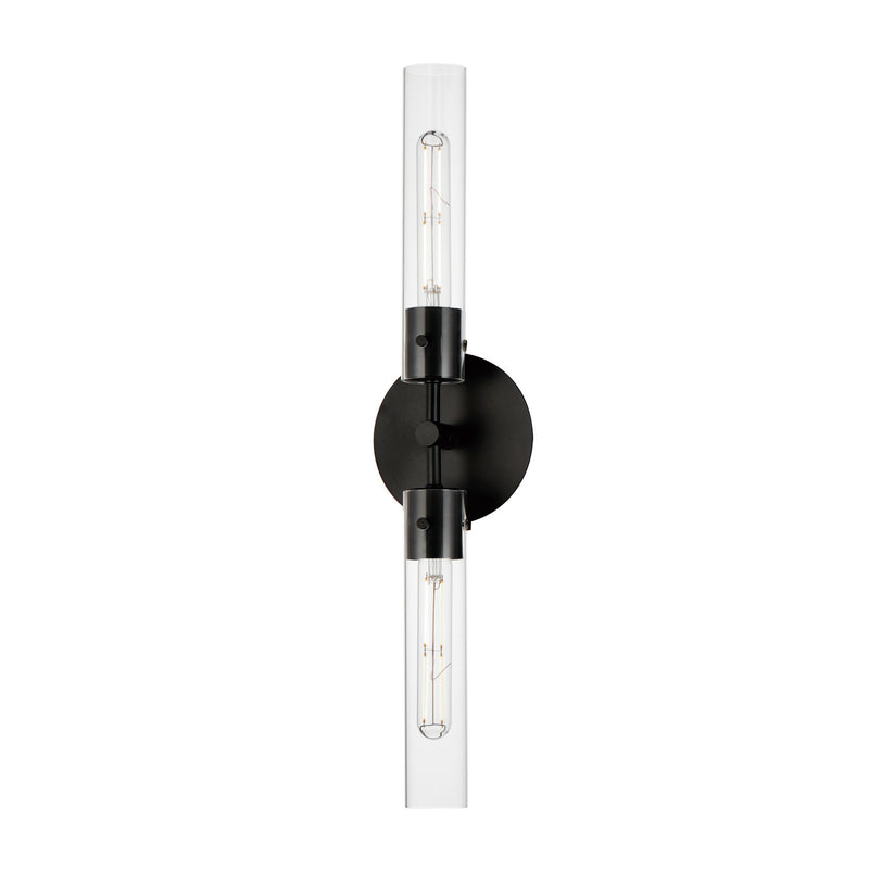 Maxim 26370CLBK Equilibrium LED Wall Sconce, Black Main Image.jpg