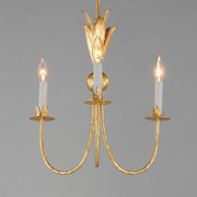 Maxim 2883GL Paloma Three Light Chandelier, Gold Leaf Alternate Image 2.jpg
