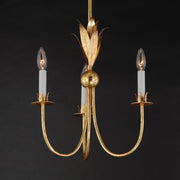 Maxim 2883GL Paloma Three Light Chandelier, Gold Leaf Alternate Image 3.jpg