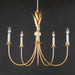 Maxim 2885GL Paloma Five Light Chandelier, Gold Leaf Alternate Image 3.jpg