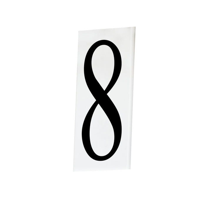 Maxim 53638WT Address House Number 8, White Main Image.jpg