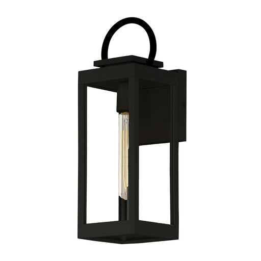 Maxim 40314CLBK Nassau Vivex One Light Outdoor Wall Sconce, Black Main Image.jpg