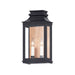 Maxim 40914CLACPBO Savannah VX Two Light Outdoor Wall Sconce, Antique Copper / Black Oxide Main Image.jpg