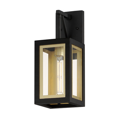 Maxim 30052CLBKGLD Neoclass One Light Outdoor Wall Sconce, Black / Gold Main Image.jpg