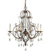 Generation Lighting F1902/6MBZ Chateau Six Light Chandelier, Mocha Bronze Main Image.jpg