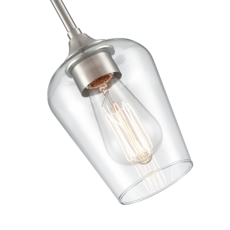 Millennium 9731-BN Ashford One Light Mini Pendant, Brushed Nickel Main Image.jpg
