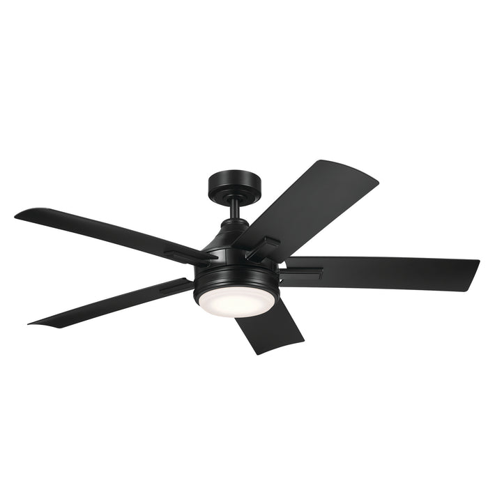 Kichler 310126SBK Tide 52" Ceiling Fan, Satin Black Main Image.jpg