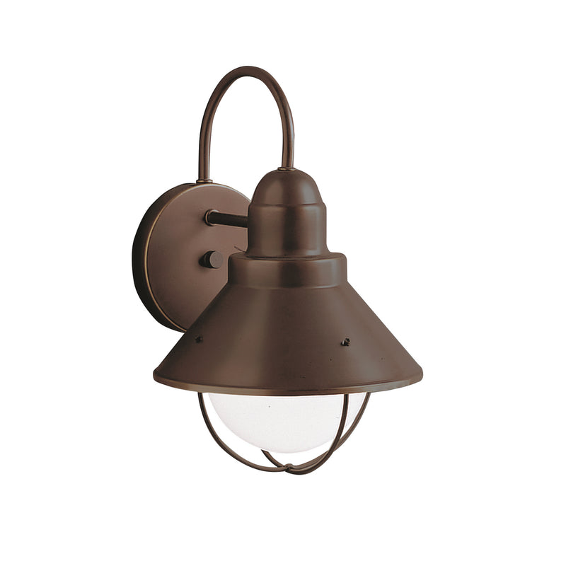 Kichler 9022OZ One Light Outdoor Wall Mount, Olde Bronze