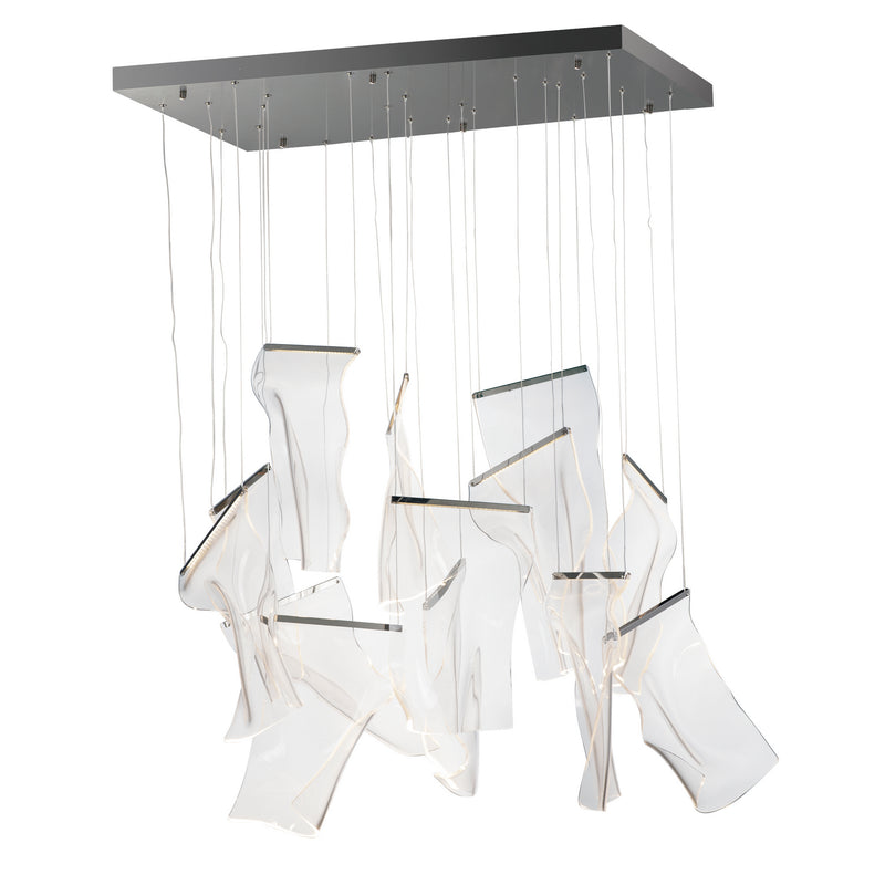 ET2 E24878-133BGM Rinkle LED Pendant, Brushed Gunmetal Main Image.jpg