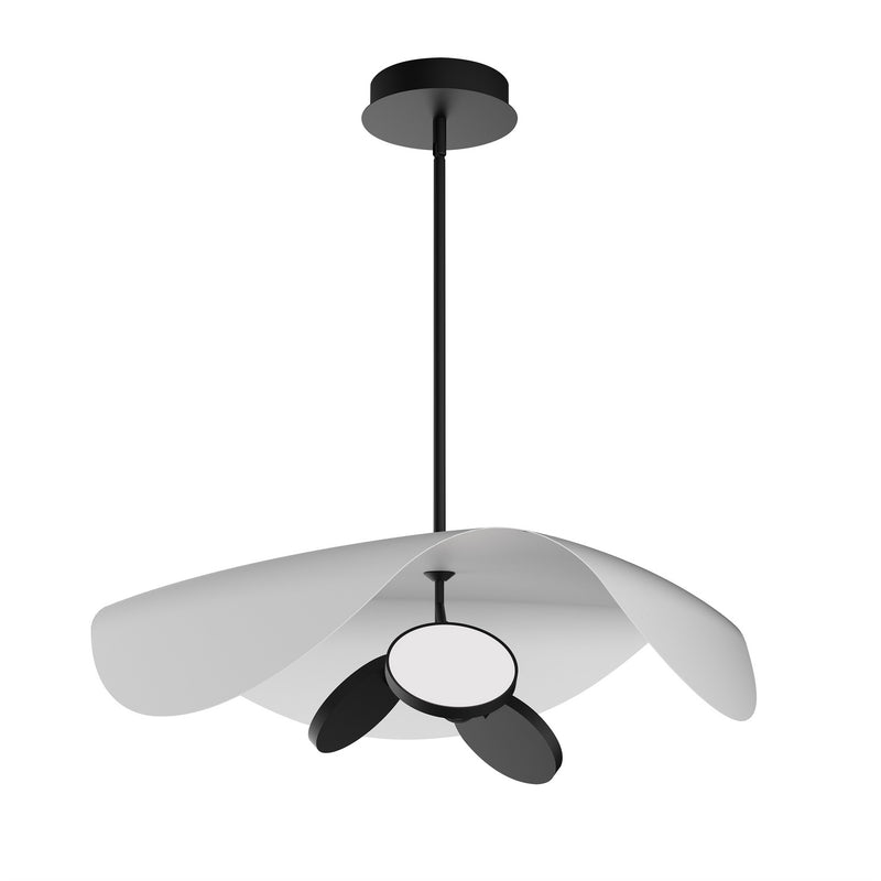 ET2 E24968-WTBK Carmen LED Pendant, Black Main Image.jpg