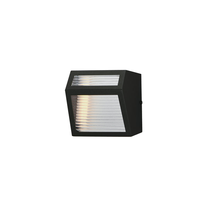 ET2 E30122-144BK Totem LED Outdoor Wall Sconce, Black Main Image.jpg