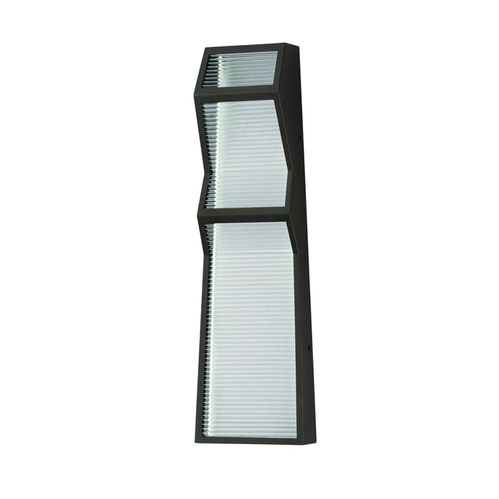 ET2 E30124-144BK Totem LED Outdoor Wall Sconce, Black Main Image.jpg