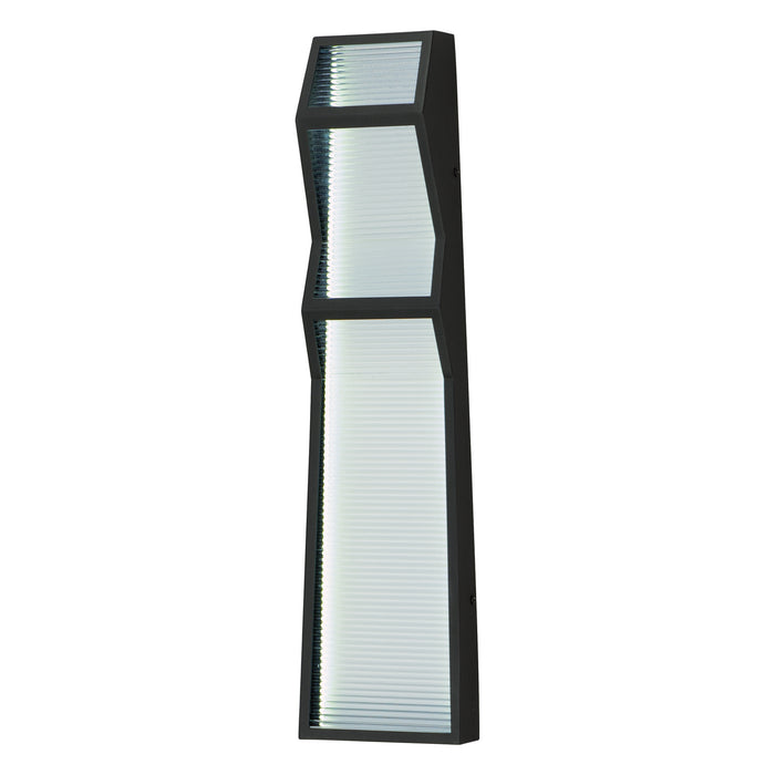 ET2 E30126-144BK Totem LED Outdoor Wall Sconce, Black Main Image.jpg