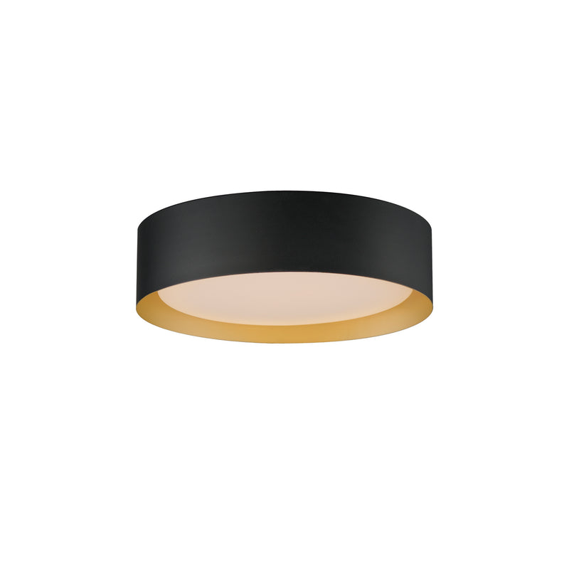 ET2 E51012-BKGLD Echo LED Flush Mount, Black / Gold Main Image.jpg