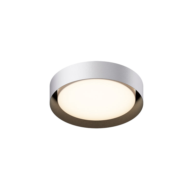 ET2 E51012-WTBK Echo LED Flush Mount, White / Black Main Image.jpg